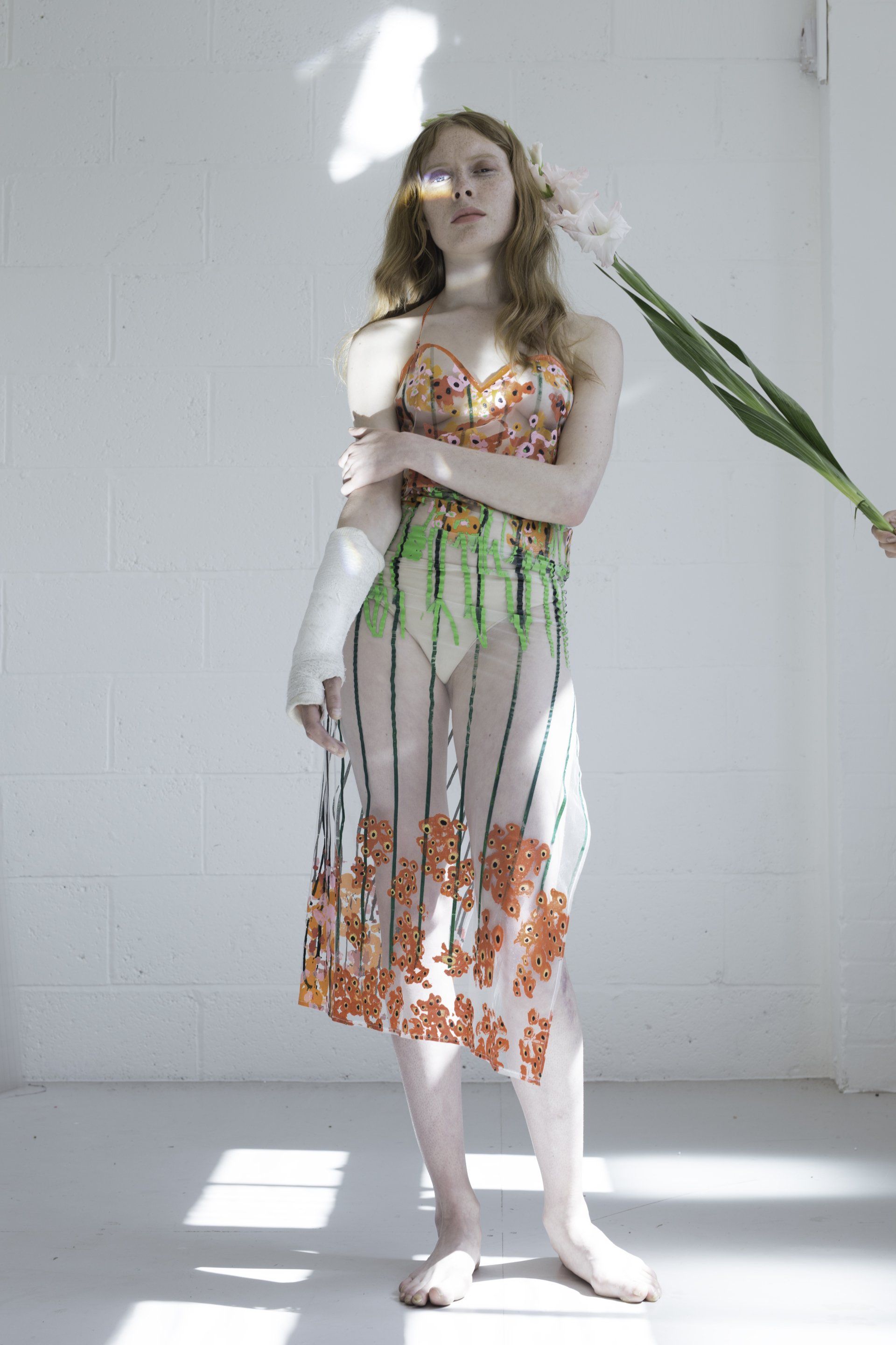 Second look from The Withering Flower collection